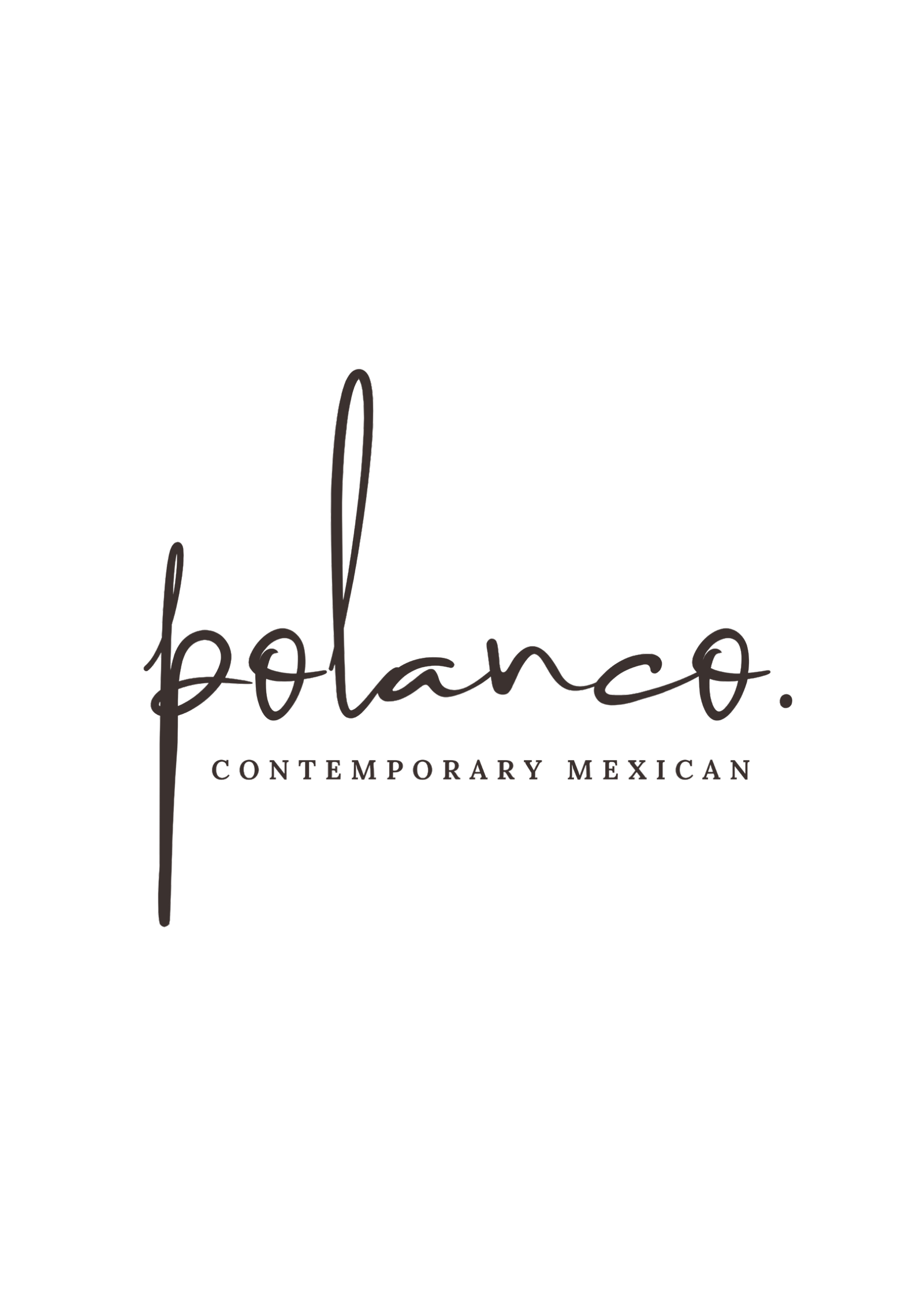Polanco menu, page 1 of 5
